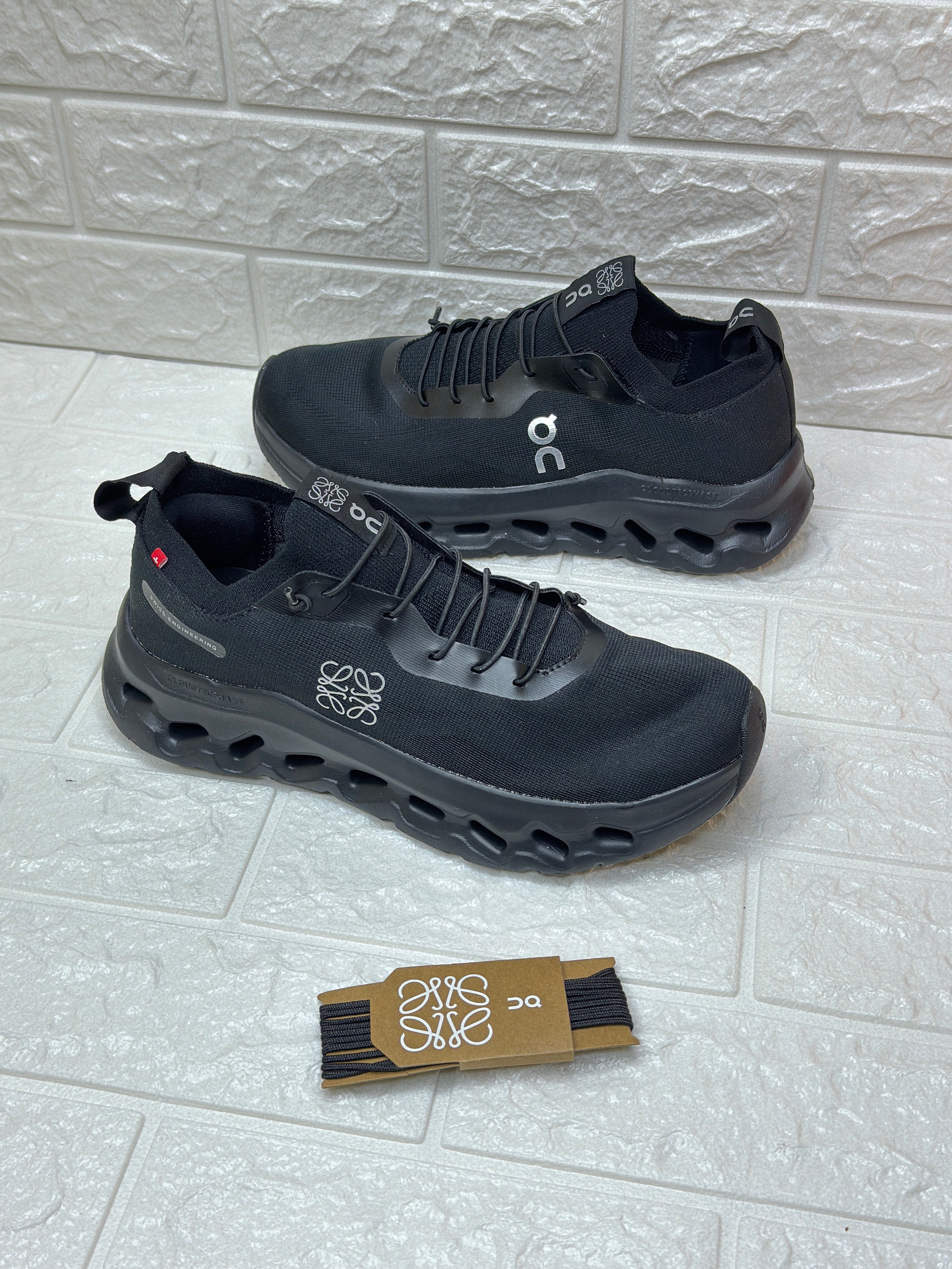 Loewe x On Cloudtilt "All Black" performance sneakers. image 1