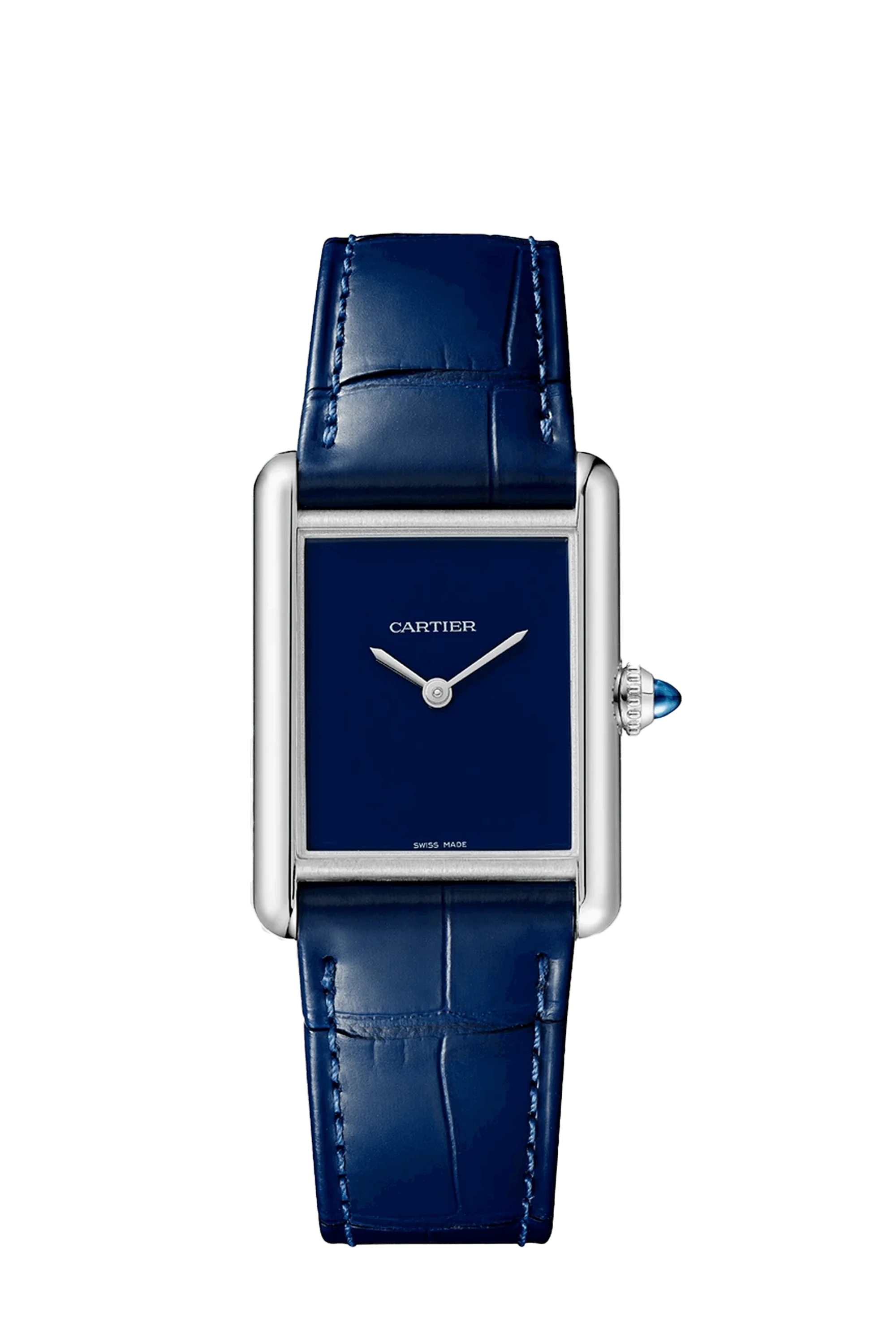 Cartier Tank Must Large Model Blue image 1