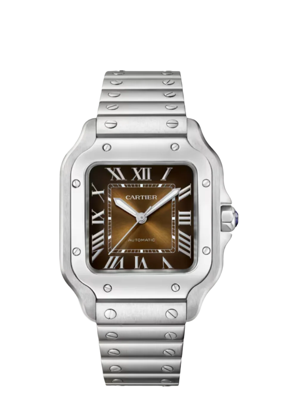 Cartier Santos "Medium Model" Brown image 1